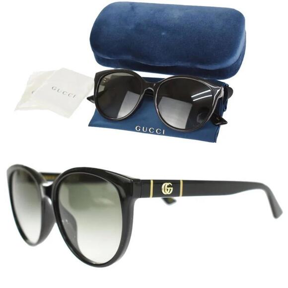 NEW Gucci GG Interlocking Cat Eye Oversized Sunglasses (GGXX148) - Picture 1 of 9